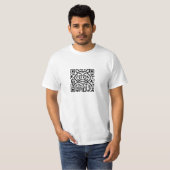 QR Code das Schwein T-Shirt (Vorne ganz)