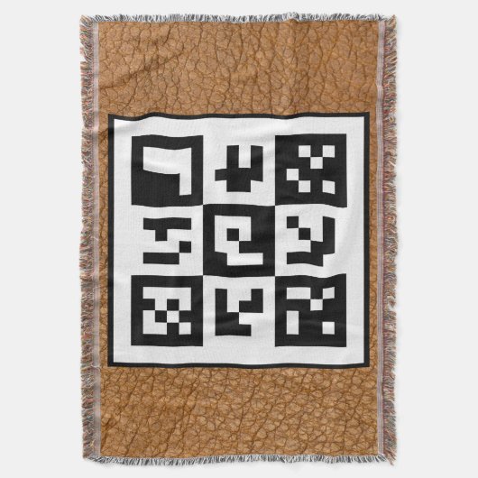 qr Code Decke (Vorderseite Vertikal)