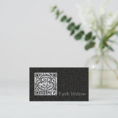 QR Code der Affe Visitenkarte (Stehend Vorderseite)