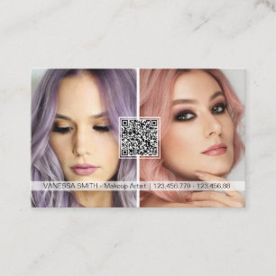 QR-Code der Social Media-Foto Visitenkarte