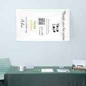 QR-Code der Website des Google-Reviews Banner (Messeveranstaltung)