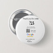 QR-Code der Website des Google-Reviews Button (Vorne & Hinten)