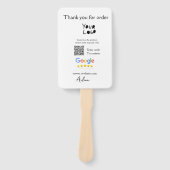 QR-Code der Website des Google-Reviews Fächer (Vorderseite)