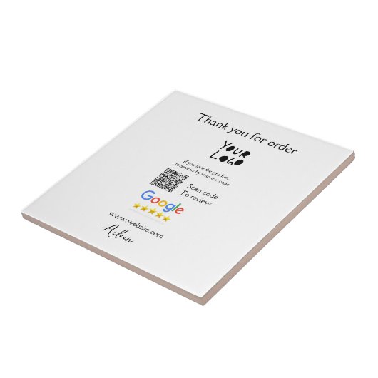 QR-Code der Website des Google-Reviews Fliese (Seite)