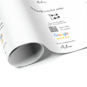 QR-Code der Website des Google-Reviews Geschenkpapier (Rolleneckpunkt)