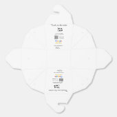 QR-Code der Website des Google-Reviews Geschenkschachtel (Ungeklappt)