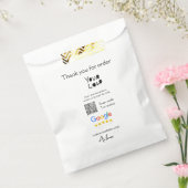 QR-Code der Website des Google-Reviews Geschenktütchen (Versiegelt)