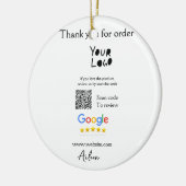 QR-Code der Website des Google-Reviews Keramik Ornament (Links)