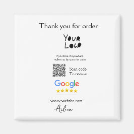 QR-Code der Website des Google-Reviews Magnet