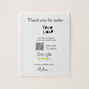 QR-Code der Website des Google-Reviews Puzzle