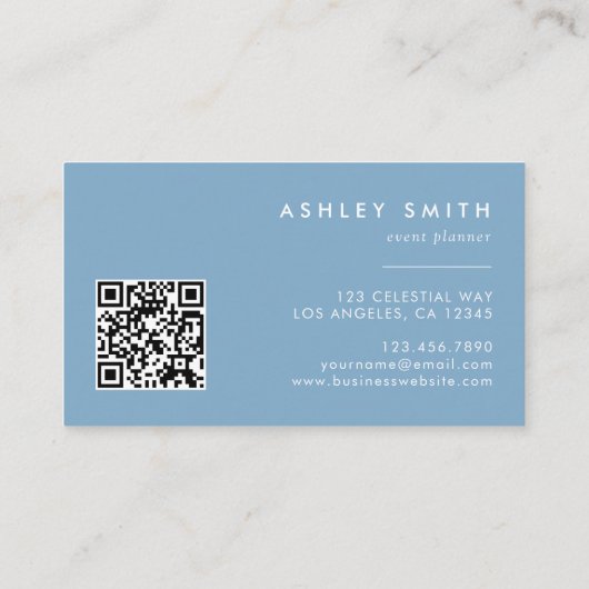 QR-Code der Whimsistischen Wildblume Visitenkarte (Rückseite)