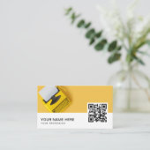 QR-Code des Autors Visitenkarte (Stehend Vorderseite)