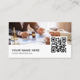 QR-Code des Beraters für Arbeitskarten Visitenkarte