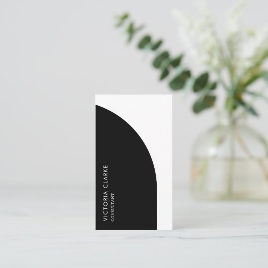 Qr-Code des Beraters für vertikale und weiße Bögen Visitenkarte (Stehend Vorderseite)