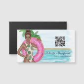 QR-Code des Ereigniskoordinators Magnetkarte (Vorne/Hinten)