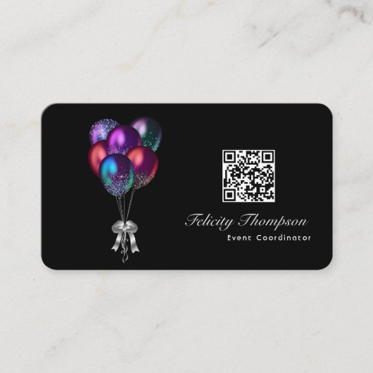 QR-Code des Ereigniskoordinators Visitenkarte (Vorderseite)