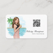QR-Code des Ereigniskoordinators Visitenkarte (Vorderseite)