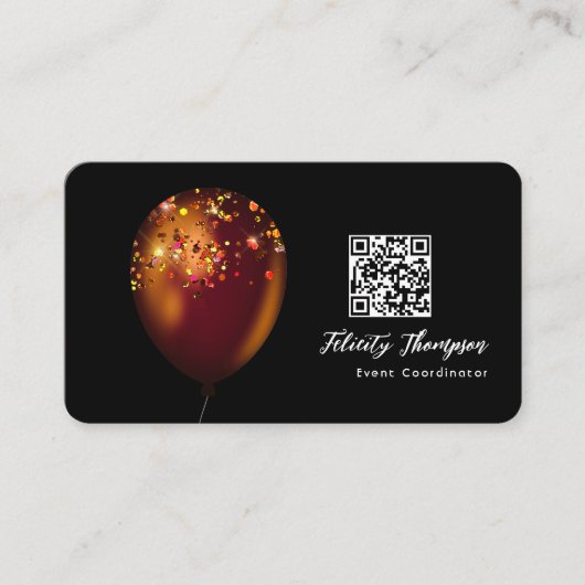 QR-Code des Ereigniskoordinators Visitenkarte (Vorderseite)