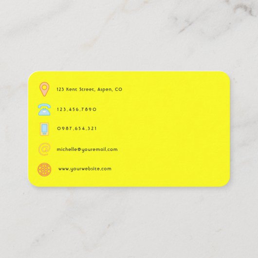 QR-Code des Ereigniskoordinators Visitenkarte (Rückseite)