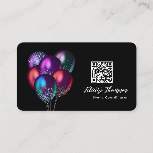 QR-Code des Ereigniskoordinators Visitenkarte (Vorderseite)