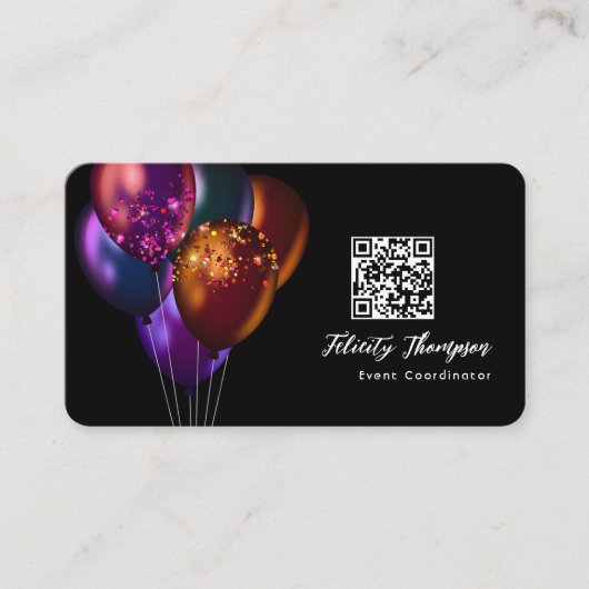 QR-Code des Ereigniskoordinators Visitenkarte (Vorderseite)