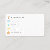 QR-Code des Ereigniskoordinators Visitenkarte (Rückseite)