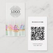 QR-Code des Fotos Visitenkarte (Vorne/Hinten)