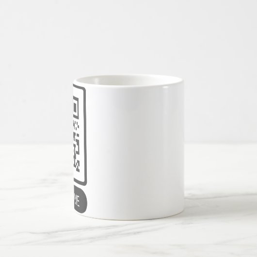 QR-Code des Marketings prüfen Kaffeetasse (Mittel)