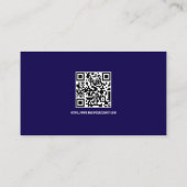 QR-Code des Polizeiamts Visitenkarte (Rückseite)