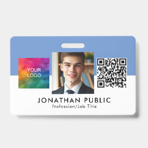 QR-Code des Unternehmens Mitarbeiter Ausweis