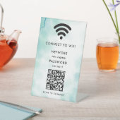 QR-Code des WiFi-Netzwerks scannen, um das Interne Sockelschild (In SItu)
