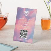 QR-Code des WiFi-Netzwerks scannen, um das Interne Sockelschild (In SItu)