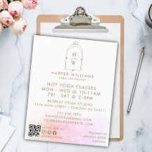 QR-Code des Yoga Instructors