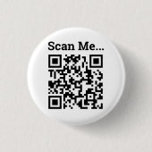 QR-Code-Design Button (Vorderseite)