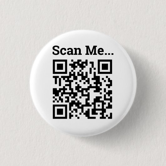 QR-Code-Design Button (Vorderseite)