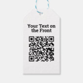 QR-Code-Design Geschenkanhänger (Vorderseite)