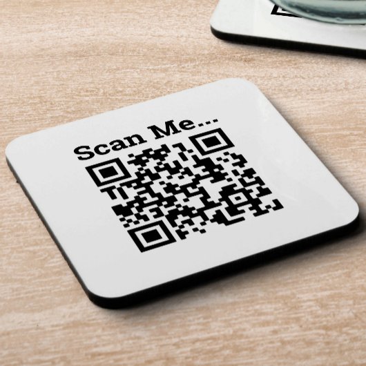 QR-Code-Design Getränkeuntersetzer