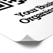 QR-Code-Design-Information Poster (Ecke)