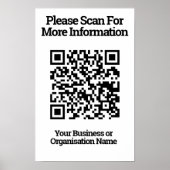 QR-Code-Design-Information Poster (Vorne)