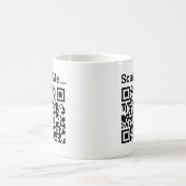 QR-Code-Design Kaffeetasse (Mittel)