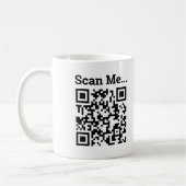 QR-Code-Design Kaffeetasse (Links)