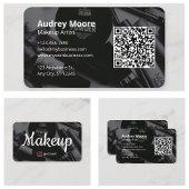 QR Code Design Makeup Artist Visitenkarte