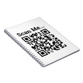 QR-Code-Design Notizblock (Rechte Seite)