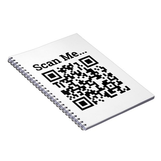 QR-Code-Design Notizblock (Rechte Seite)