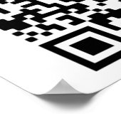 QR-Code-Design Poster (Ecke)