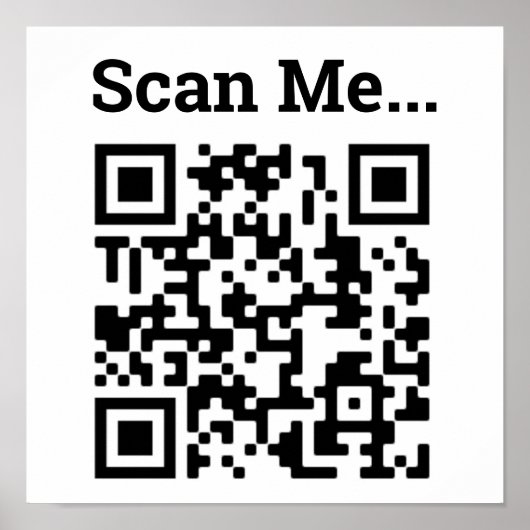 QR-Code-Design Poster (Vorne)