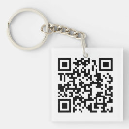 QR-Code-Design-Schlüsselanhänger Schlüsselanhänger