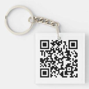 QR-Code-Design-Schlüsselanhänger Schlüsselanhänger