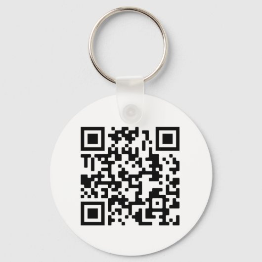 QR-Code-Design-Schlüsselanhänger Schlüsselanhänger (Vorderseite)