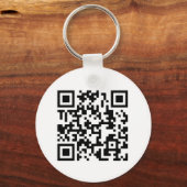 QR-Code-Design-Schlüsselanhänger Schlüsselanhänger (Vorderseite)